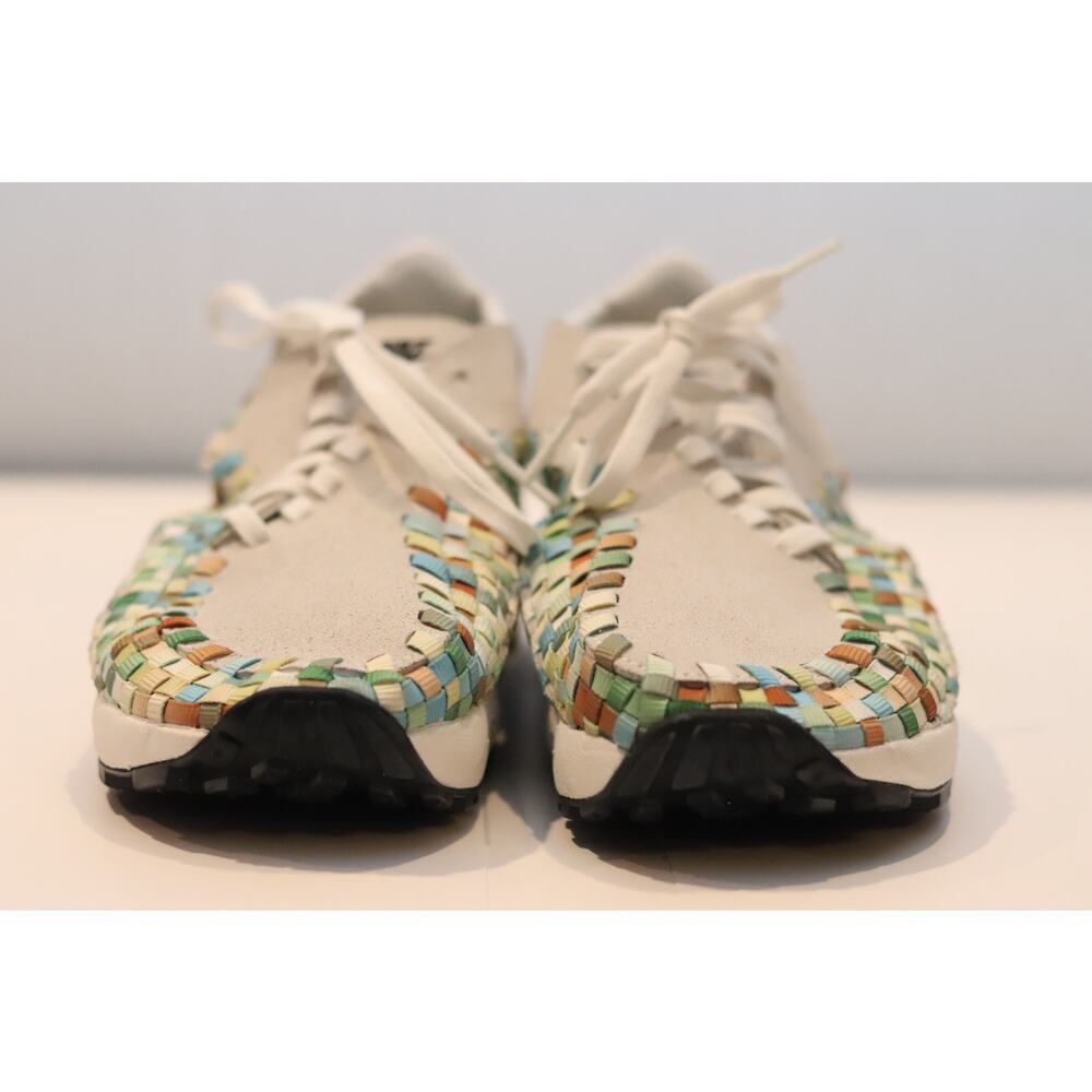 Nike Air Footscapes Woven - Summit White Rainbow Sz 6.5 - Picture 2 of 5